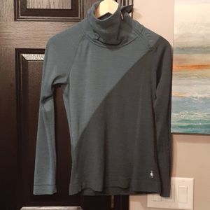 smartwool half zip turtle neck